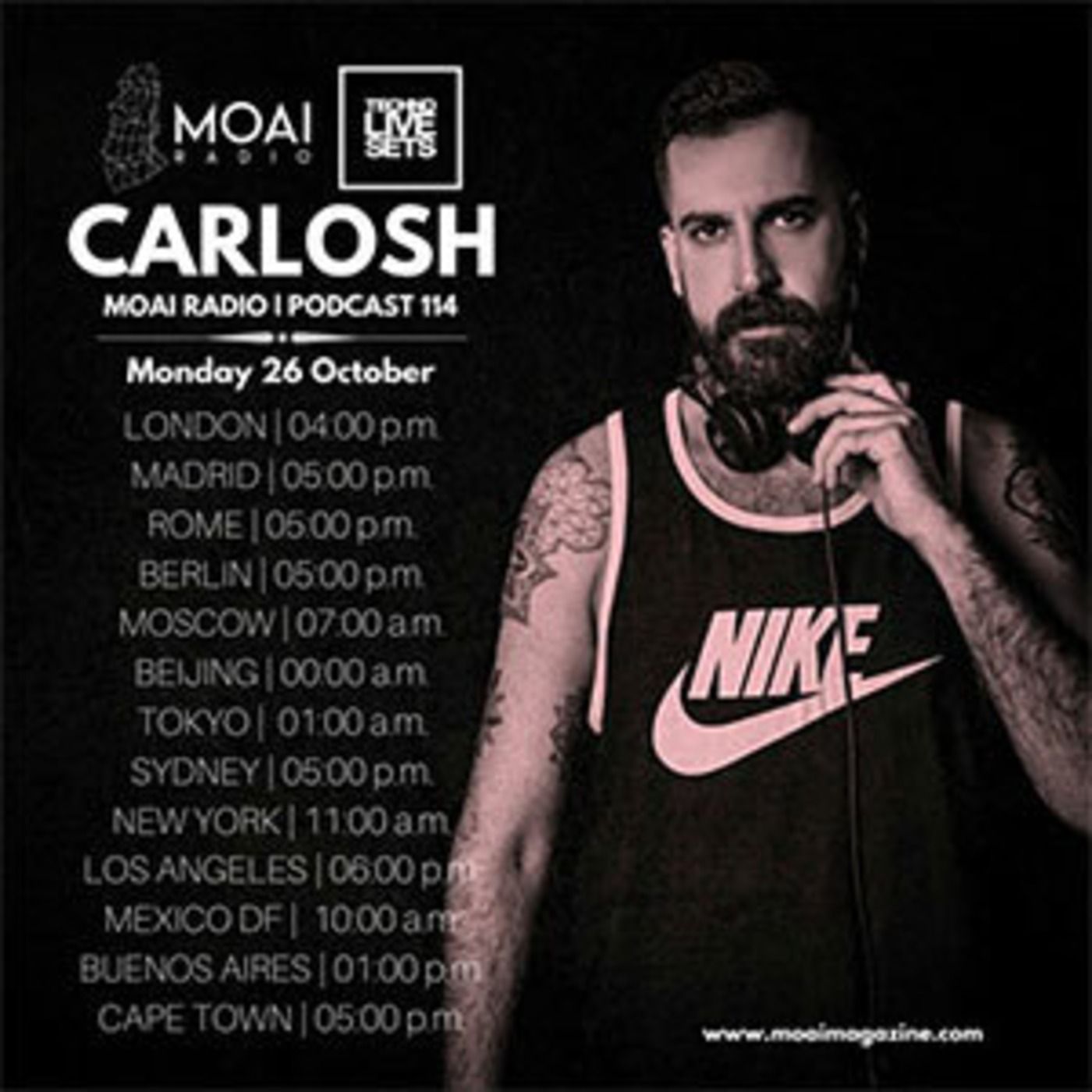 Carlosh Moai Radio Podcast Spain