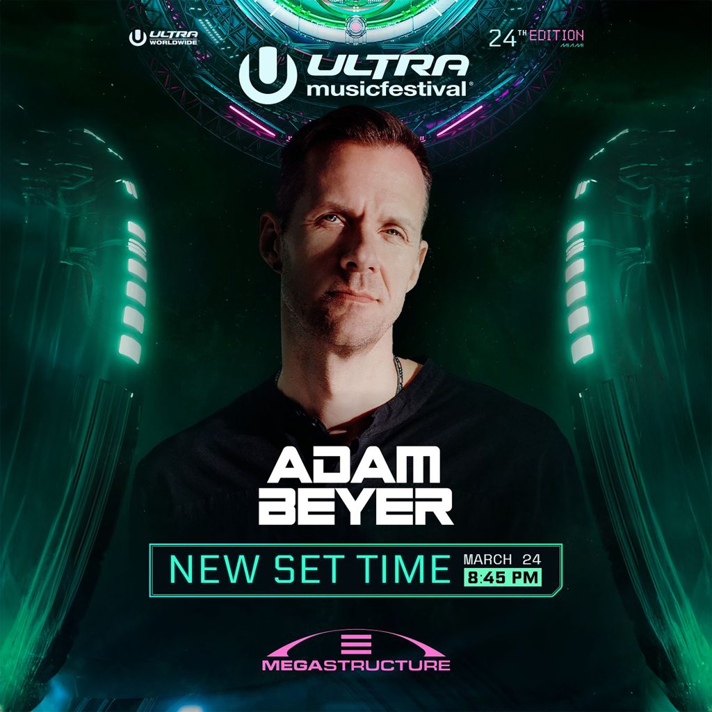 Techno DJ Mix Adam Beyer Ultra Music Festival Miami 2024 (Resistance